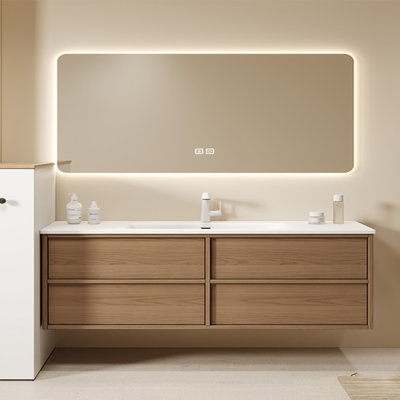 Medieval style retro bathroom cabinet