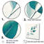 «Teal Tranquility Leaf Expression» sur toile-1422182450-1422182445