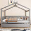 Lit en bois avec lit gigogne simple-157738084-157738080