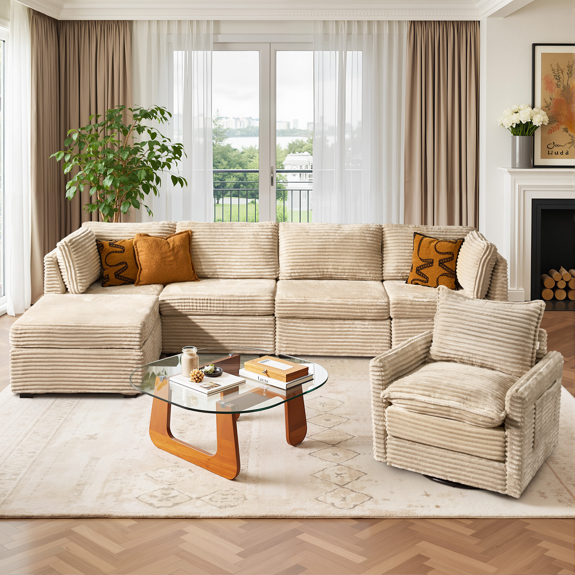 View of VEVOR Table Legs, 29.5