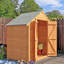 Garden Value Overlap Shed 4 x 6 with Double Door-29354320