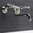 Kingston Brass Kingston Two-Handle 2-Hole Wall Mount Bathroom Faucet-91111315