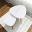 Ensemble de 2 tables basses gigognes Triangle