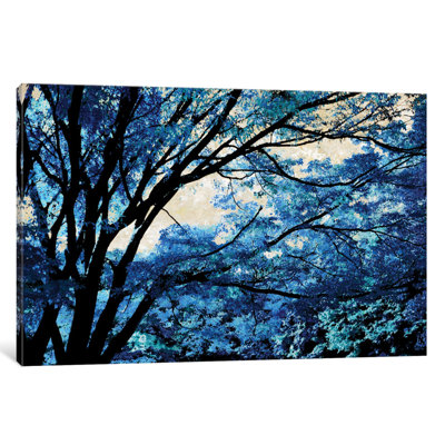 «Blue Forest III» par Derek Scott - reproduction sur toile tendue sur châssis