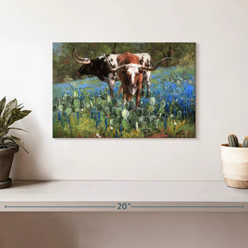 T For Texas, 8" H x 12" W