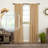 Francoise Cotton Blend Sheer Curtain Panel Pair