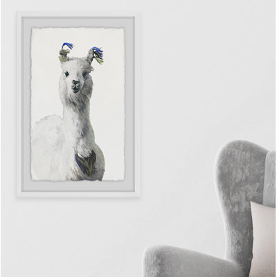 Llama - Single Picture Frame Painting
