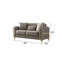 Causeuse convertible en tissu de velours Melody