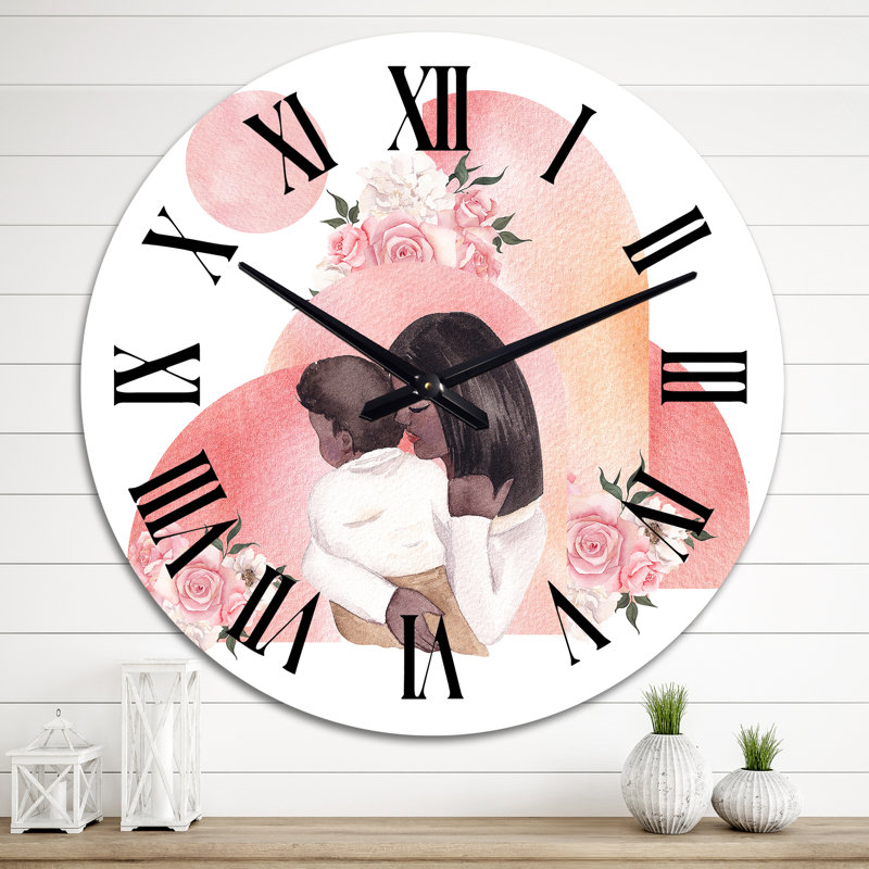 Horloge murale surdimensionnée, Grand