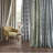 Printed Botanical Blackout Curtain Panel-1037368879-1037368873