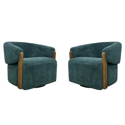 Drumack Swivel Accent Chair Two Pack