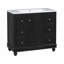 Meuble-lavabo contemporain avec 4 tiroirs et 1 porte d'armoire Contemporary