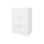 White Bathroom Vanity With 2-Door Design And Sink, 17.8 Inches Deep, Fits Different Styles
