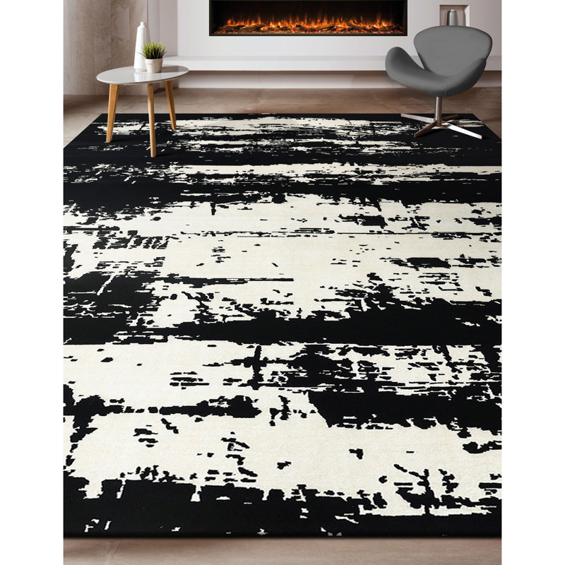 Tapis rectangulaire noué à la main, Rectangulaire 8 pi x 10 pi