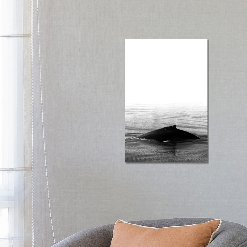 Whale Song III Black Iceland by Monika Strigel - Wrapped Canvas Print, 66.04 cm H x 45.72 cm W x 1.91 cm D