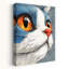 Art mural contemporain chat curieux-129148784
