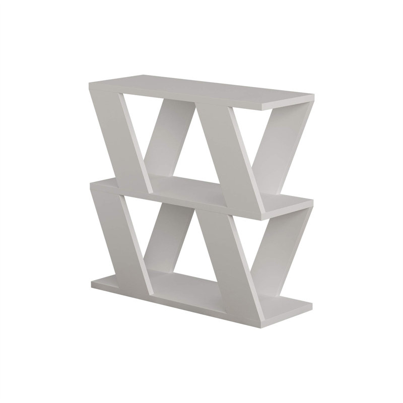Adriana Side Table Modern Compact Design for Living Room & Bedroom, White
