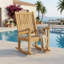 Del-Amo Teak Rocking Chair