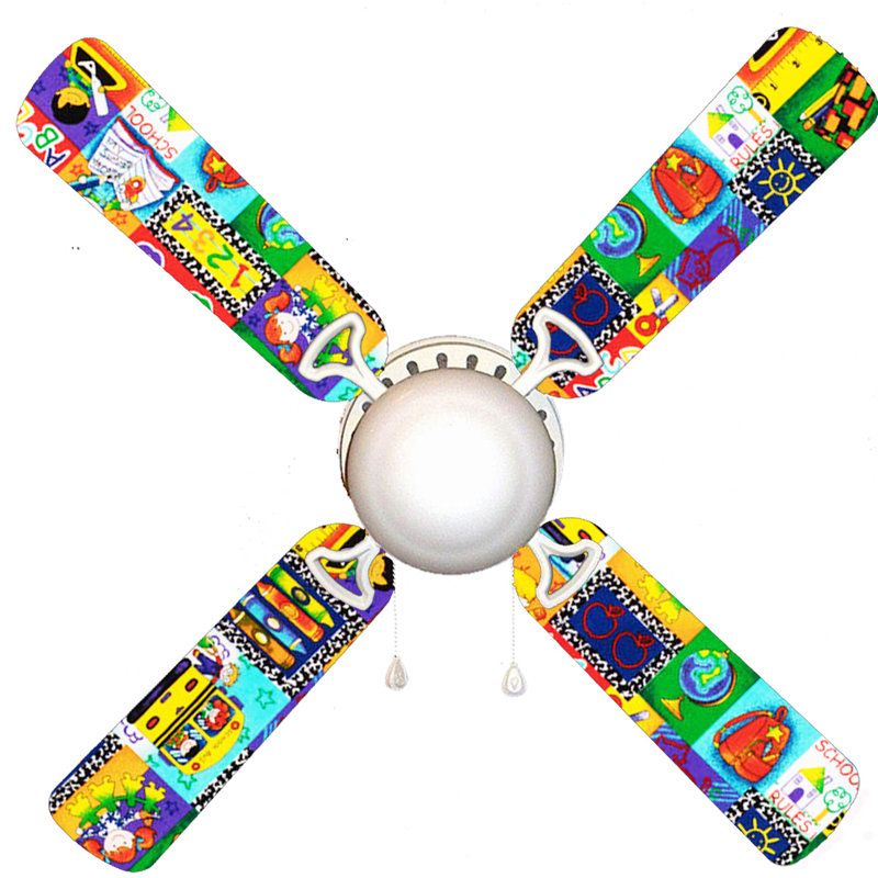 Ventilateur de plafond 4 pales 42 "