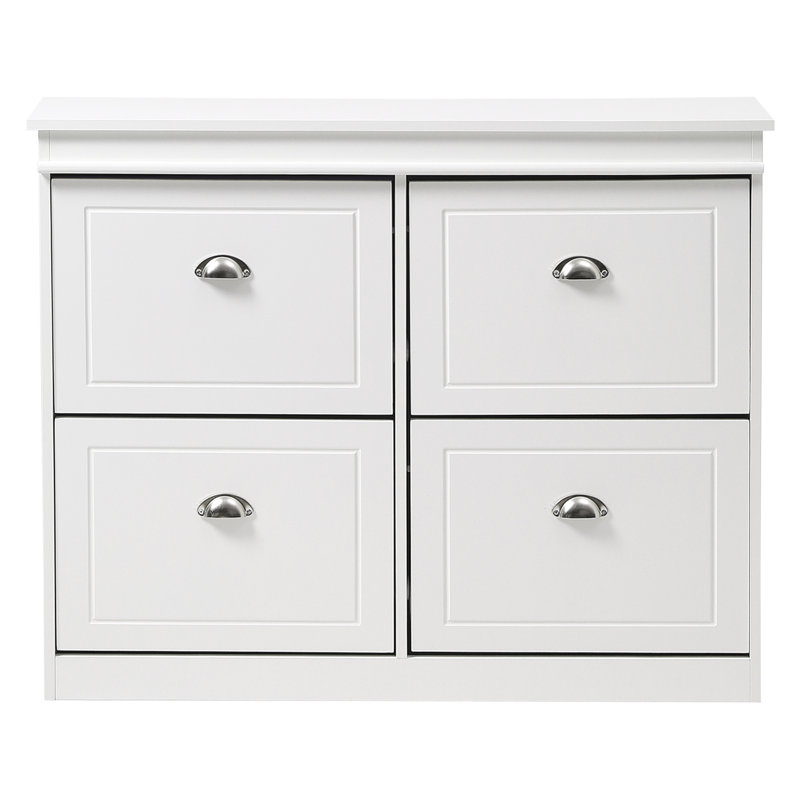 16 Pair Shoe Storage Cabinet