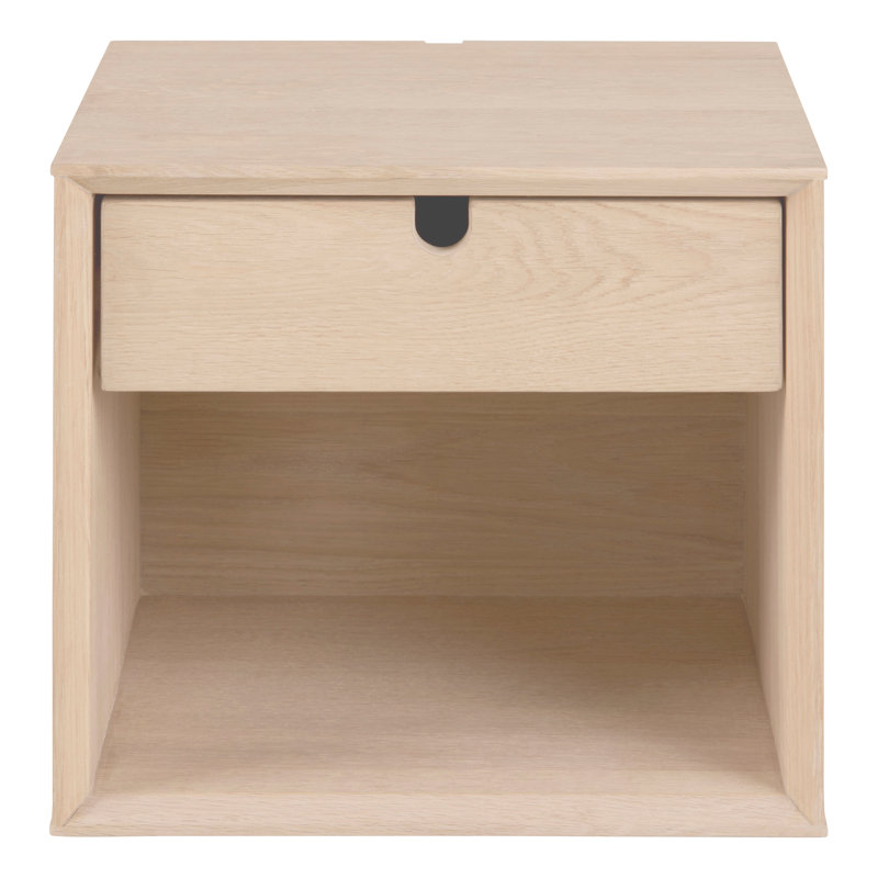 Avenly 37cm W Manufactured Wood Bedside Table