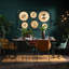 Wall Lamp Disc 6light