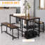 Ensemble repas pour quatre personnes