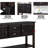Solid Wood Console Table With Shelf, Multi-purpose - 48'' Side Table, Retro Look, For Kitchen