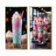 Rose gros plan Milkshake Indulgence I - ensemble de 2 impressions sur toile pour aliments et boissons-1319658051-1319658048
