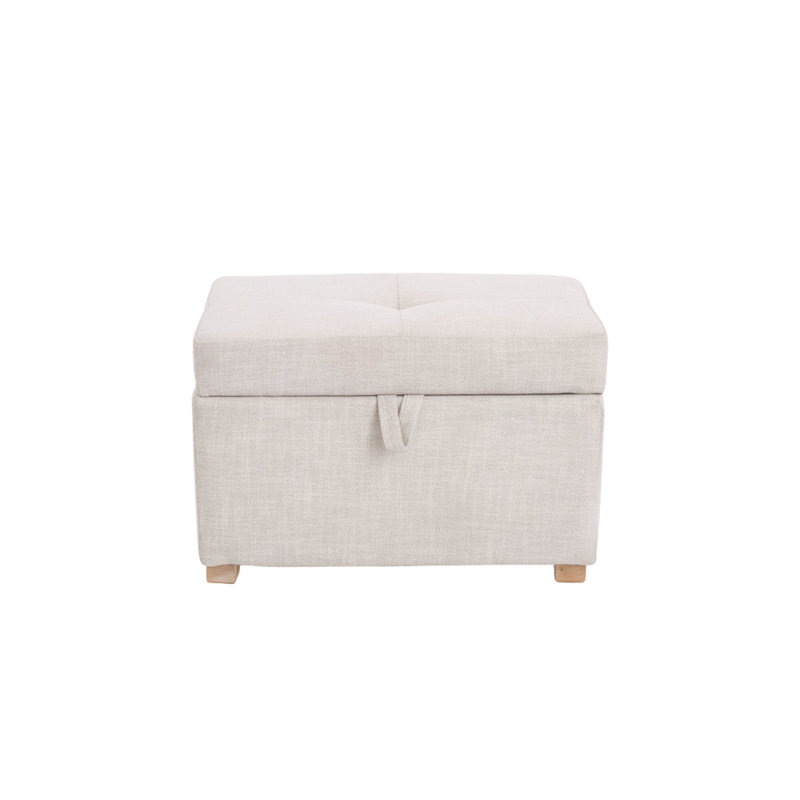 Gaia Serena Footstool, Oatmeal