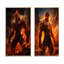 «Fire Force Villian», 2 pièces sur toile-1870488936-1870488942