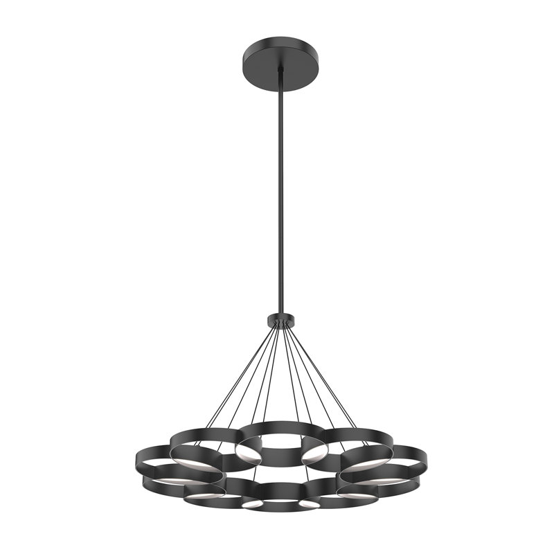 Maestro 1 - Light LED Unique/Statement Pendant, Black
