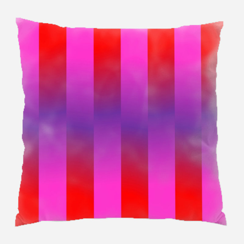 Coussin décoratif vibrant