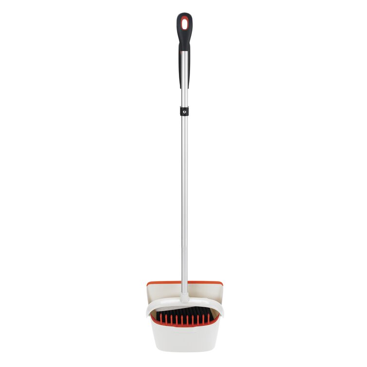 Oxo Compact Dustpan and Brush Set, White