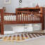Twin Size Bed With Headboard Storage Rack And Two Under-Bed Drawers-901756310