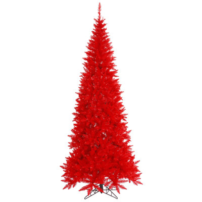 Red Fir Lighted Fir Christmas Tree