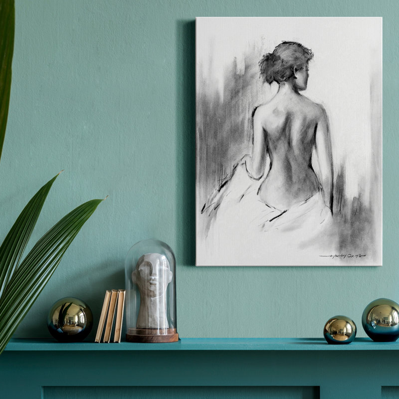 Soft Silhouette IV - reproduction sur toile tendue, H 48 po x l 32 po x P 1 po