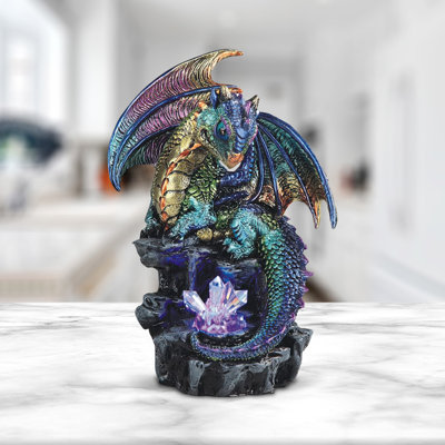 Jenicka 6.25"H Medieval Dragon Figurine Unique Gifts