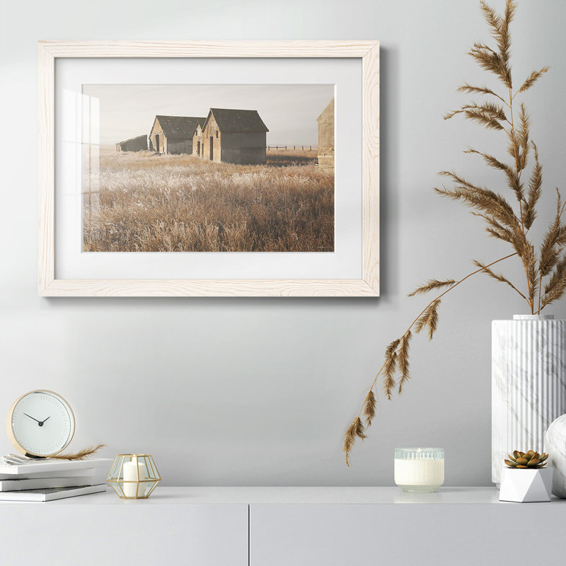 The Old Farm, Blanc, H 18 po x l 26 po x P 1,5 po