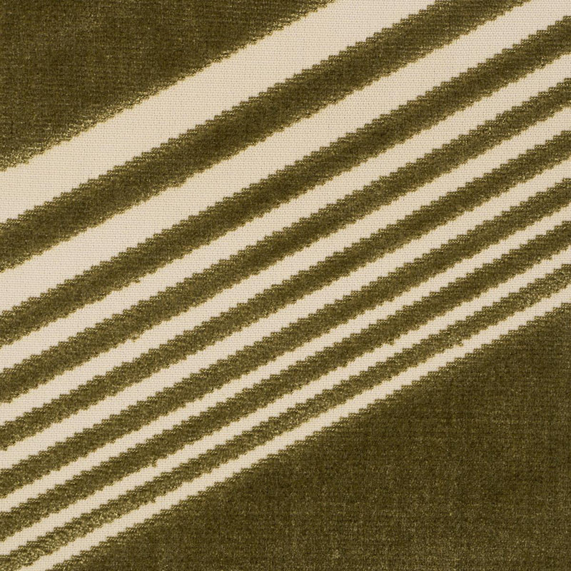 Tissu en velours Schumacher X Victor Glemaud, Vert