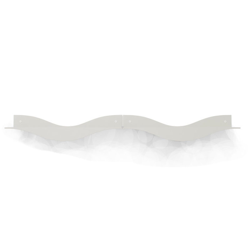 Surf Shelves (Set Of 2) Black, White