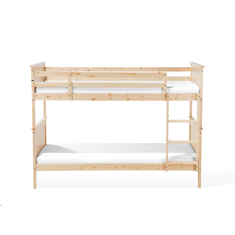 Bowman European Single (90 X 200 Cm) Bunk Bed, Light Pine