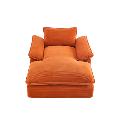 Upholstered Corduroy Sleeper Bed by Latitude Run