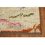 Tapis oriental marocain abstrait en laine 4 x 6