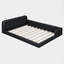 Grand lit plateforme tapissier en polyuréthane-677561861