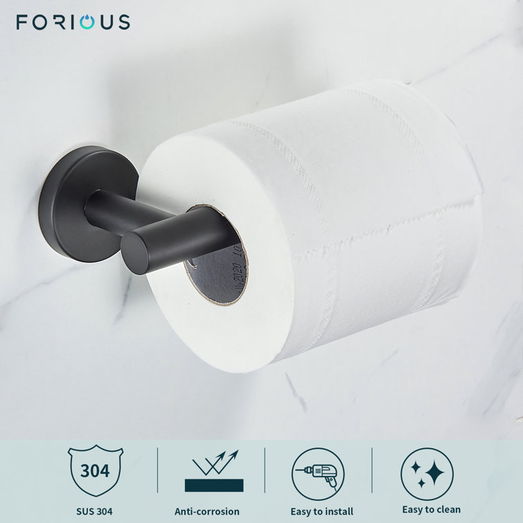 Toilet Paper Roll Holder Wall-mounted, Anti-rust Paper Roll Holder