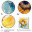 Jaune, bleu, doré, tournesols III-378115541-378115542