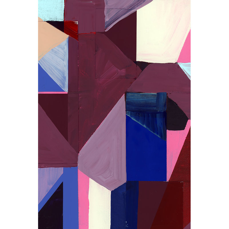 Royals I by Cartissi - Painting, 91cm H x 61cm W, Black Floater Framed