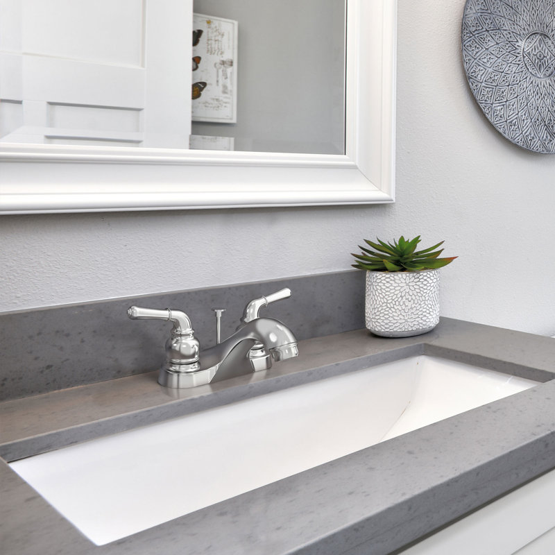 Bathroom Faucet with Drain Assembly, Chrome