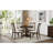 5 - Piece Pedestal Dining Set-1051845921
